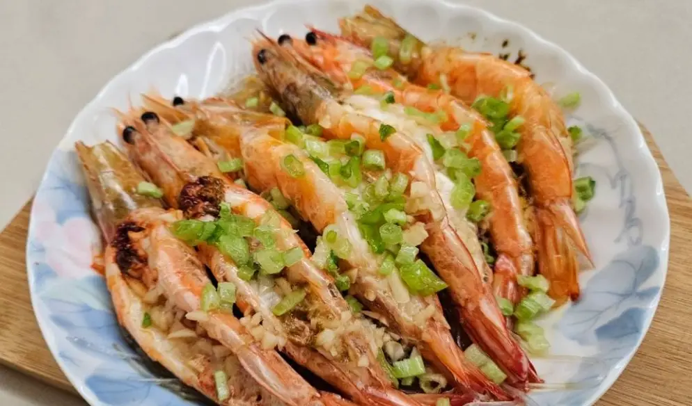 蒸蝦時間