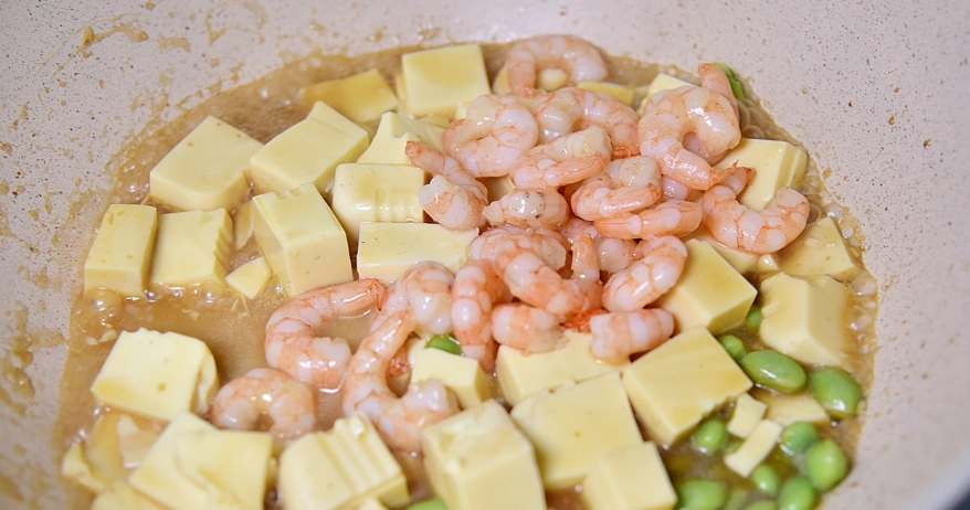 蝦仁豆腐食譜