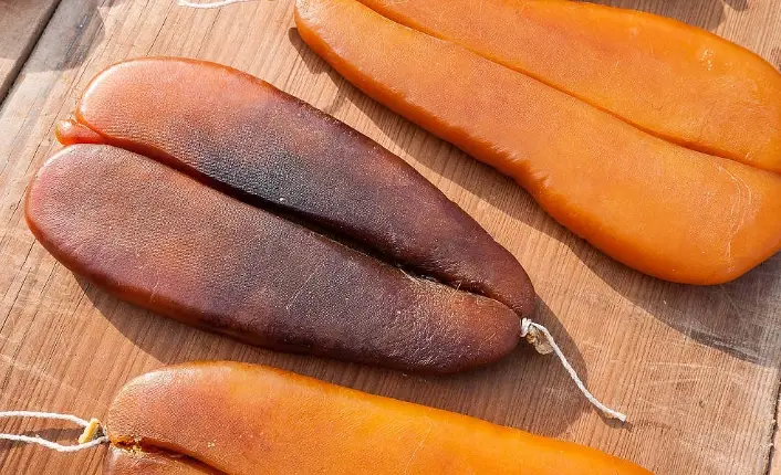 烏魚子曬乾技巧