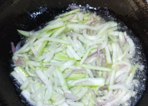 家常蒲瓜煎蛋