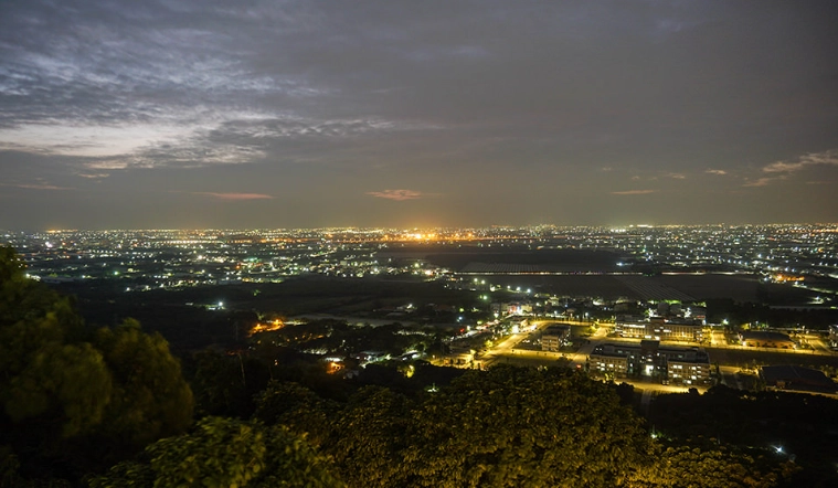 大崗山夜景
