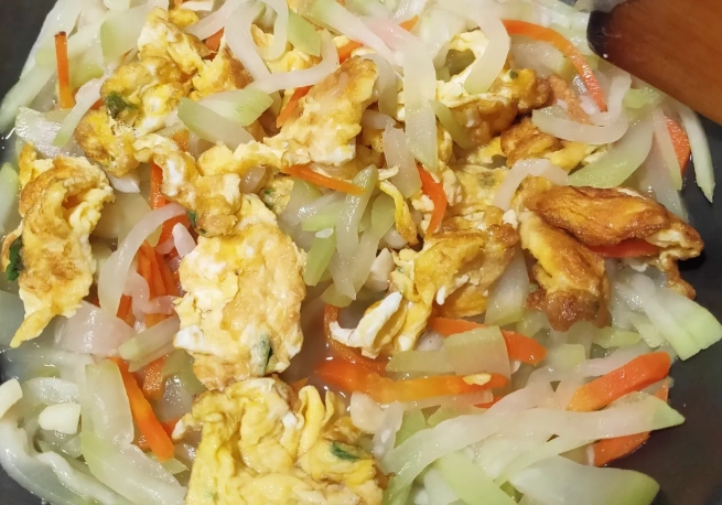 胡瓜炒蛋 食譜