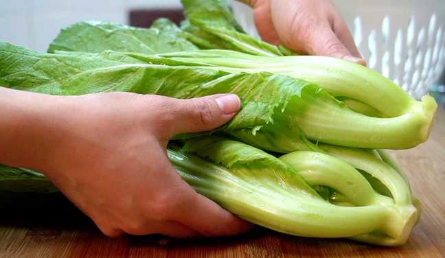 台灣家常炒芥菜