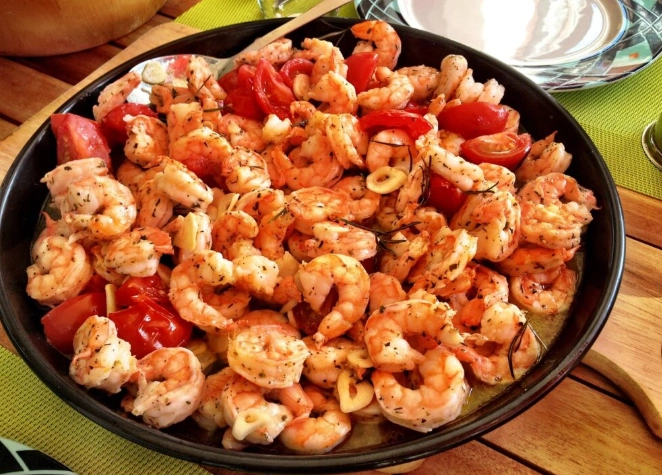 台灣蒜香炒蝦餐廳