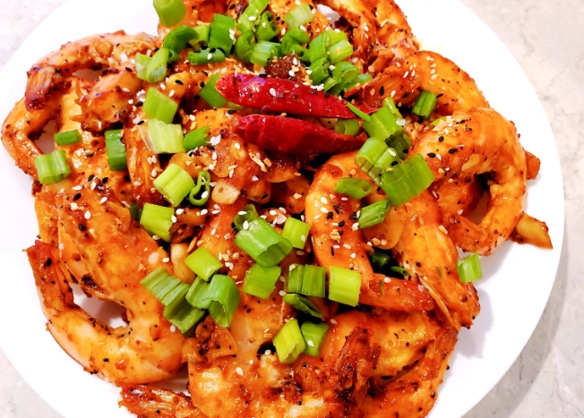 乾煎蒜香蝦 做法