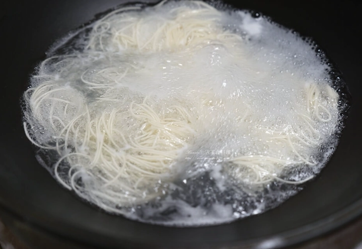 長壽麵線料理 長壽麵線料理