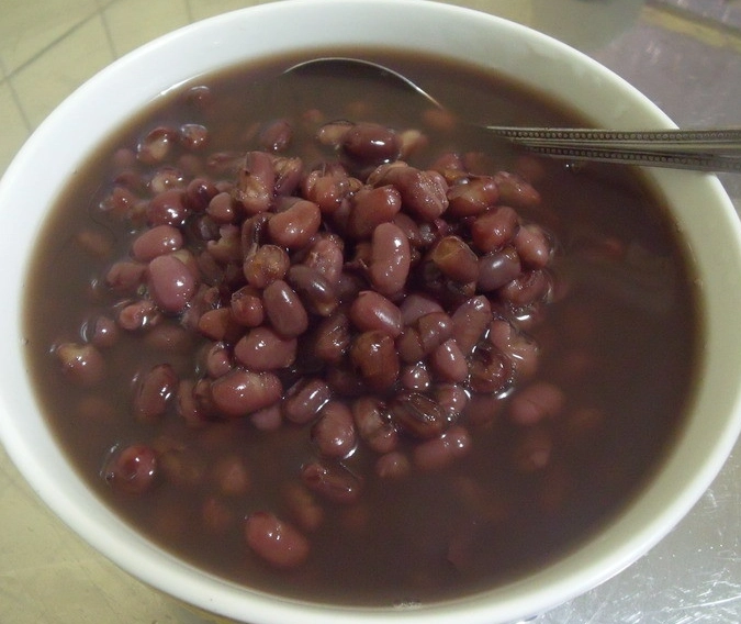 紅豆湯加蜂蜜