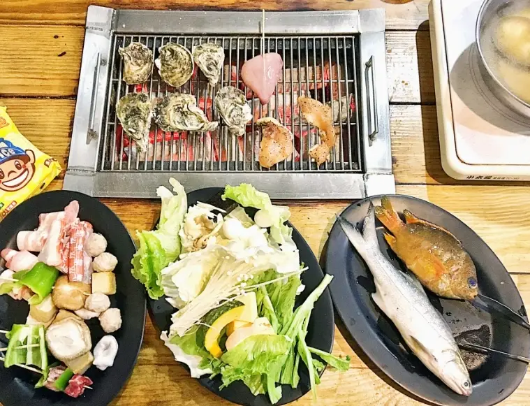 大溪漁港海鮮