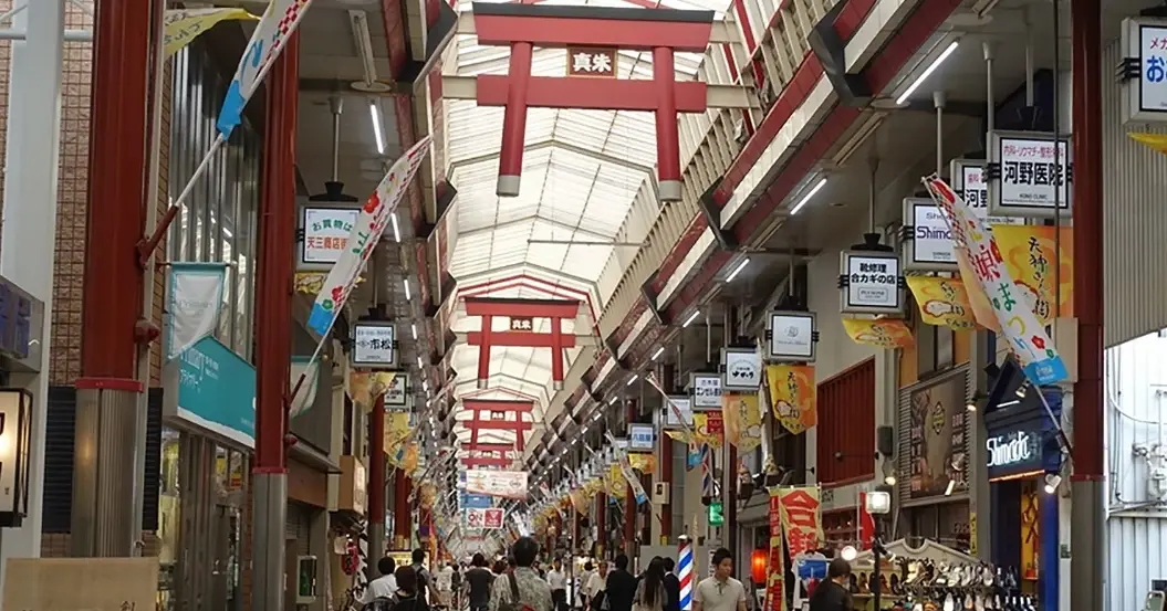天神橋筋商店街 交通