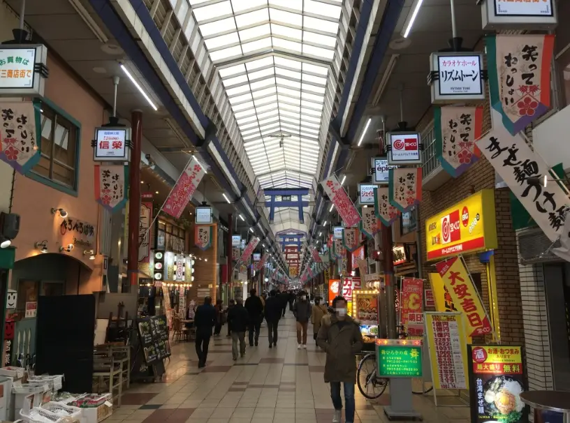 天神橋筋商店街 交通