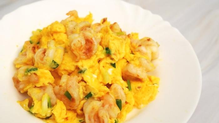 台灣小吃蝦仁煎