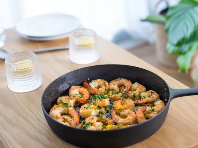 蒜香蝦仁食譜