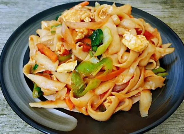 低熱量炒刀削麵