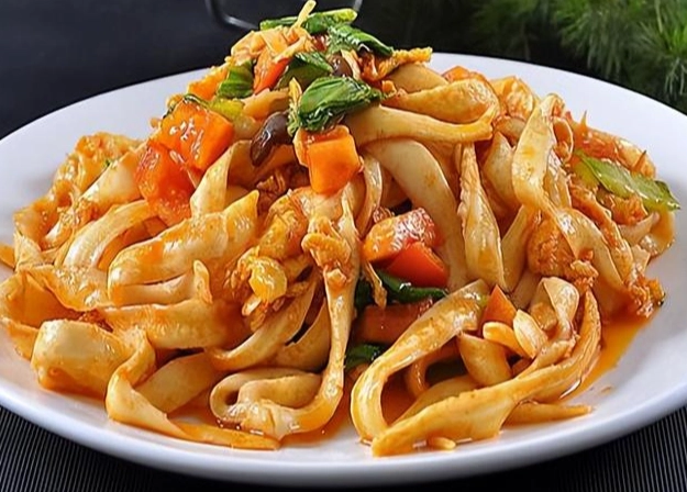 低熱量炒刀削麵