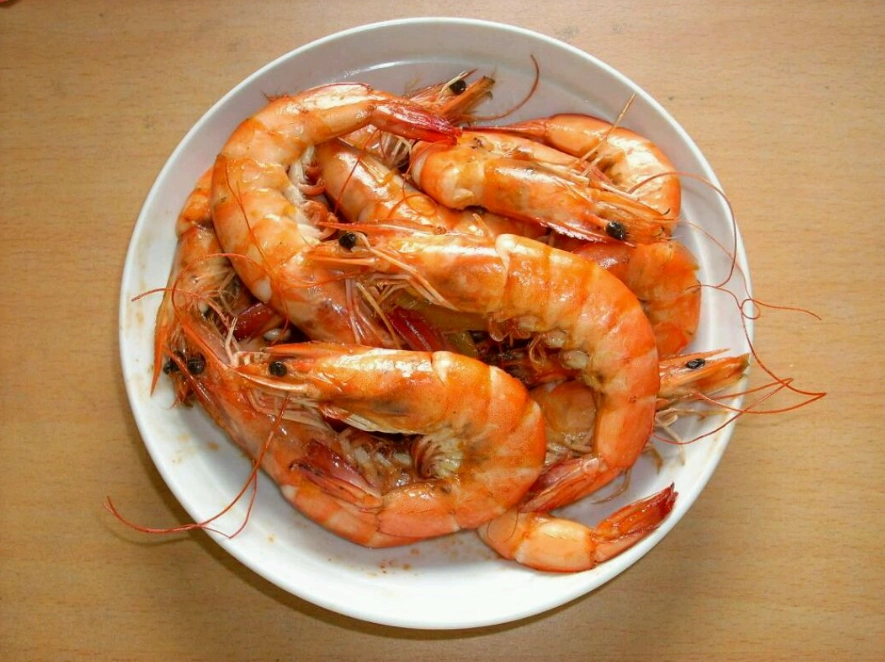 水煮蝦做法
