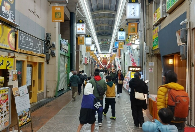 天滿商店街交通