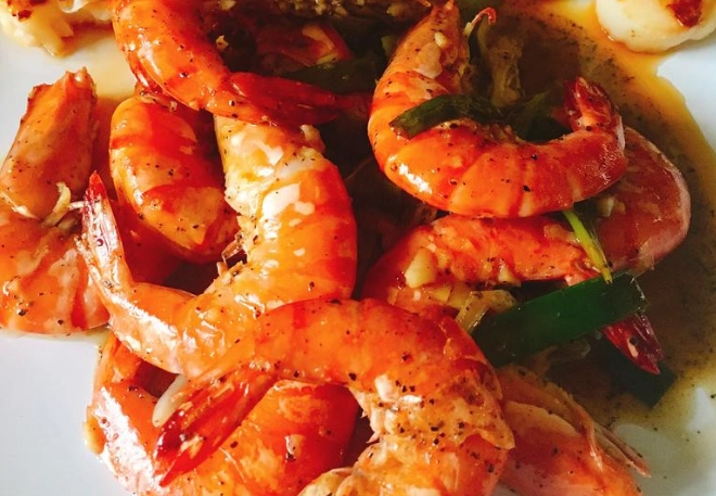 蒜香蔥爆蝦食譜 蒜香蔥爆蝦食譜