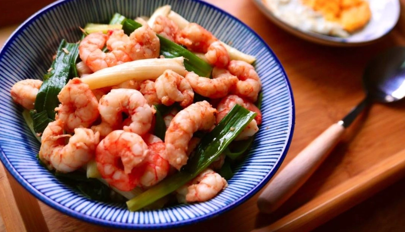 蔥爆蝦仁食譜