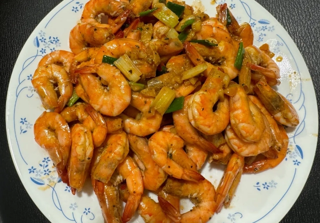 蔥爆蝦做法 蔥爆蝦做法