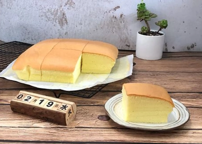 鬆餅粉蛋糕做法