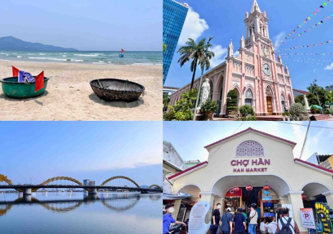 下雨天峴港旅遊