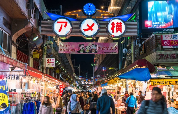 上野夜景 上野夜景